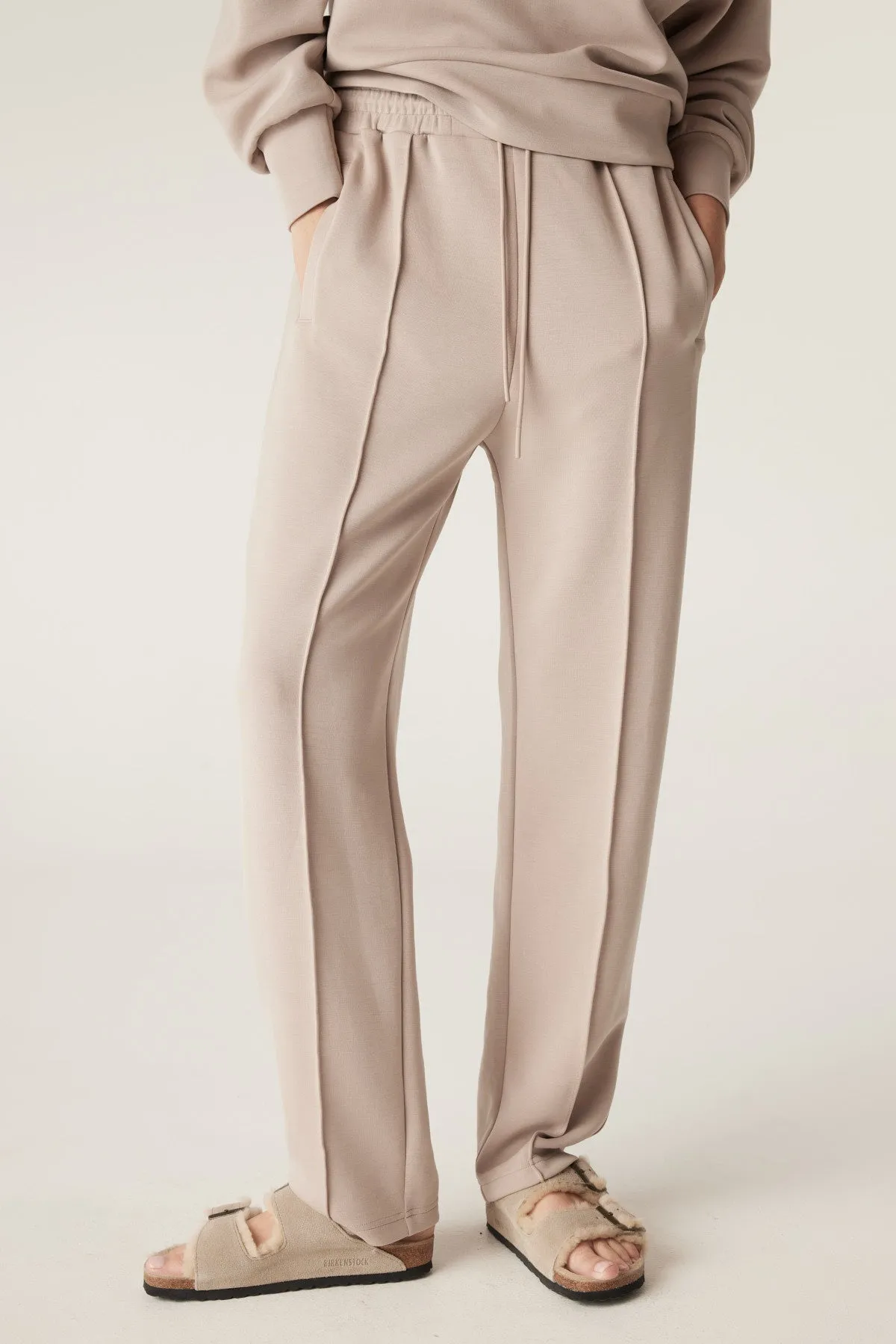 Amsterdam Track Pant - Stone