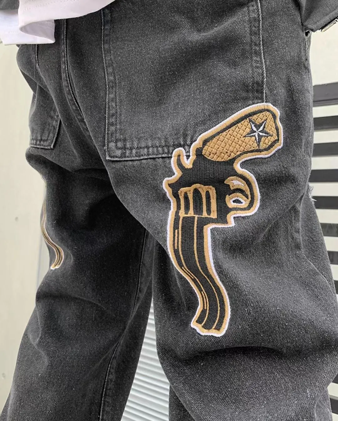 Desert west denim street jeans