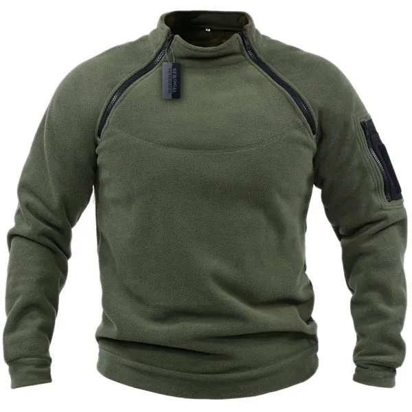 Men's Warm Thermal Wool Jumper for Cold Weather | Ideal for Autumn/Winter