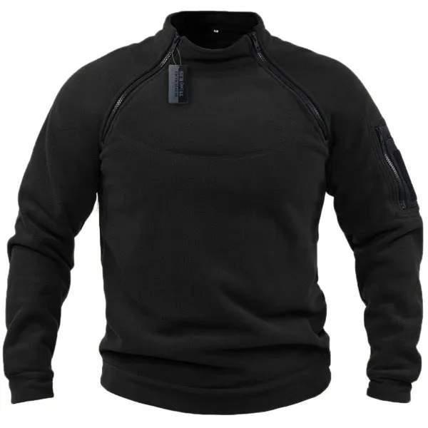 Men's Warm Thermal Wool Jumper for Cold Weather | Ideal for Autumn/Winter