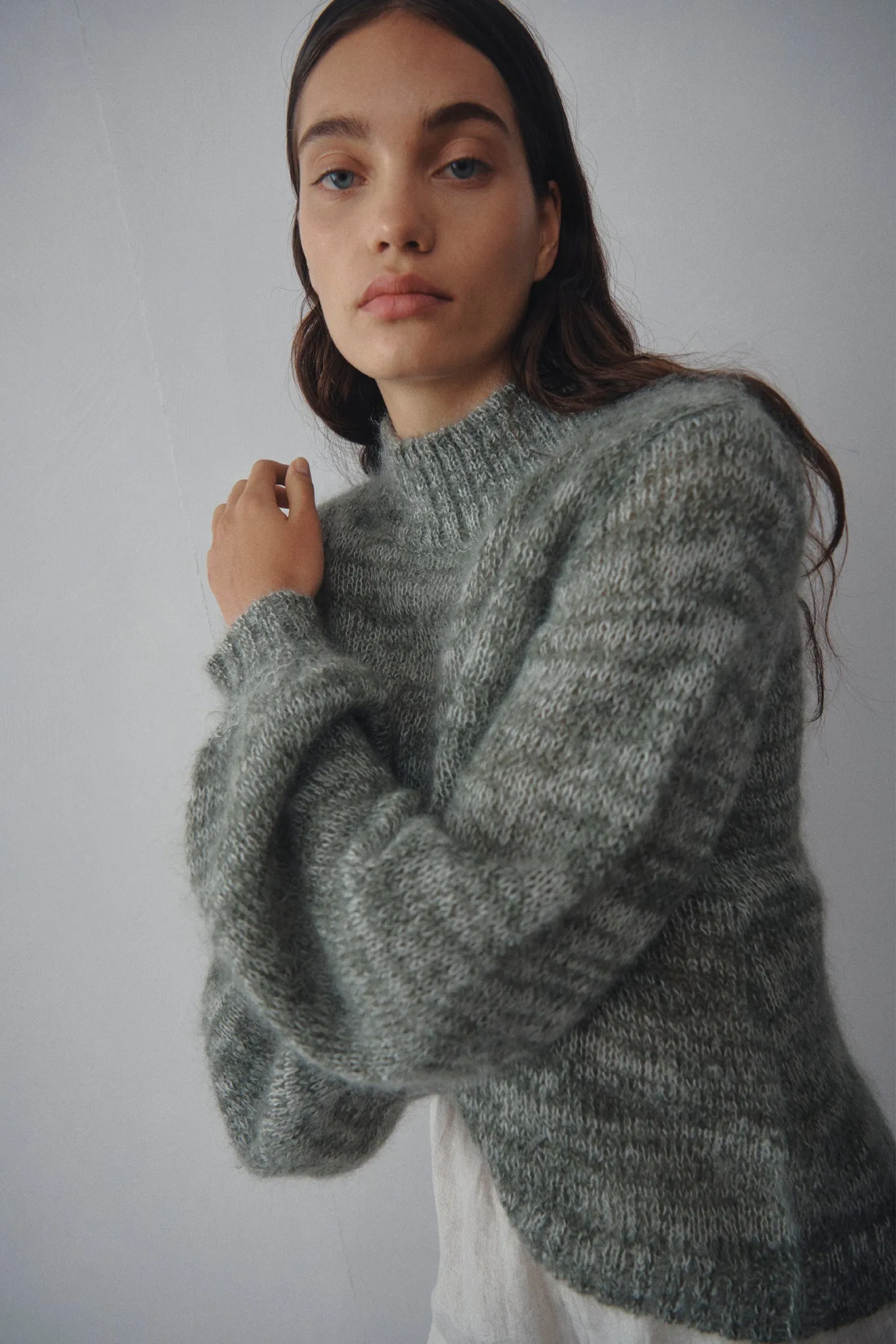 Mimi Jumper - Ivory / Clover