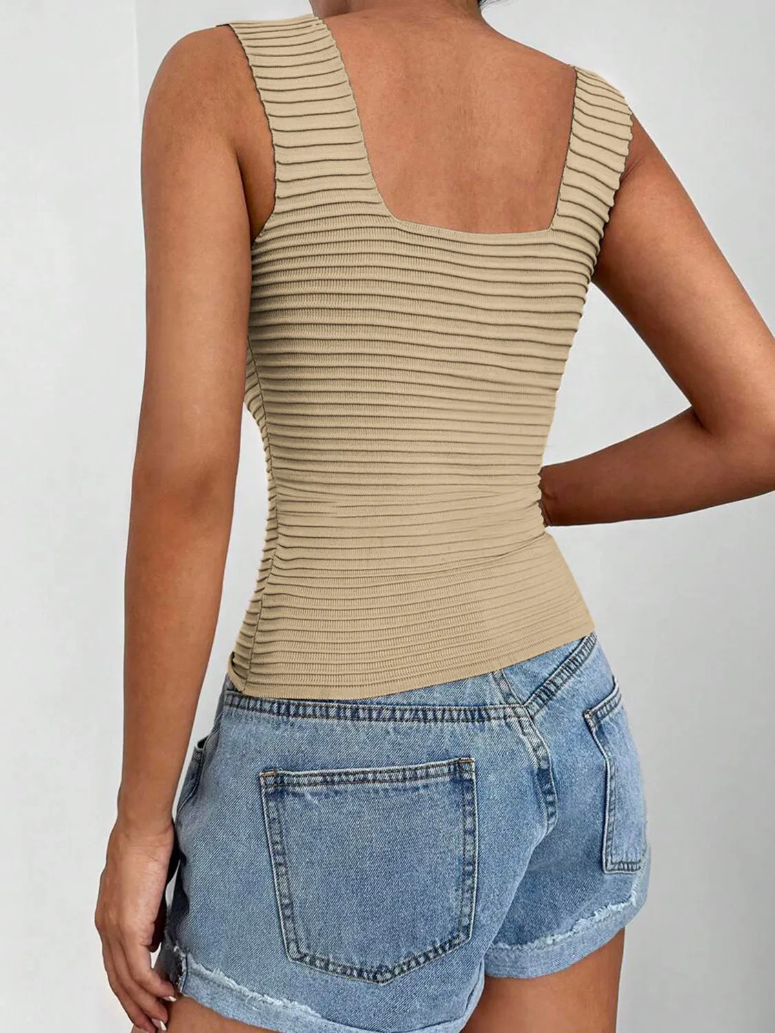 "Zara's" Wide Strap Tank