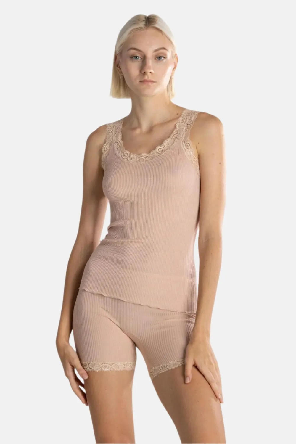 Scoop Neck Ribbed Camisole