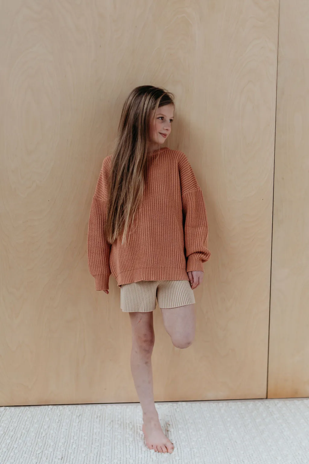Terracotta Aspen Jumper | Hunter and Rose
