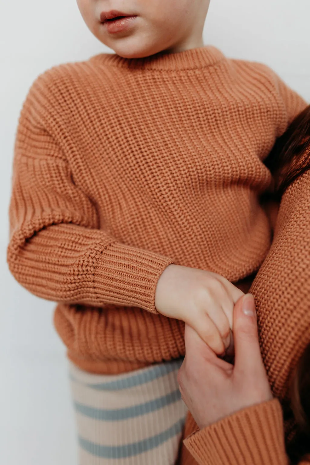 Terracotta Aspen Jumper | Hunter and Rose