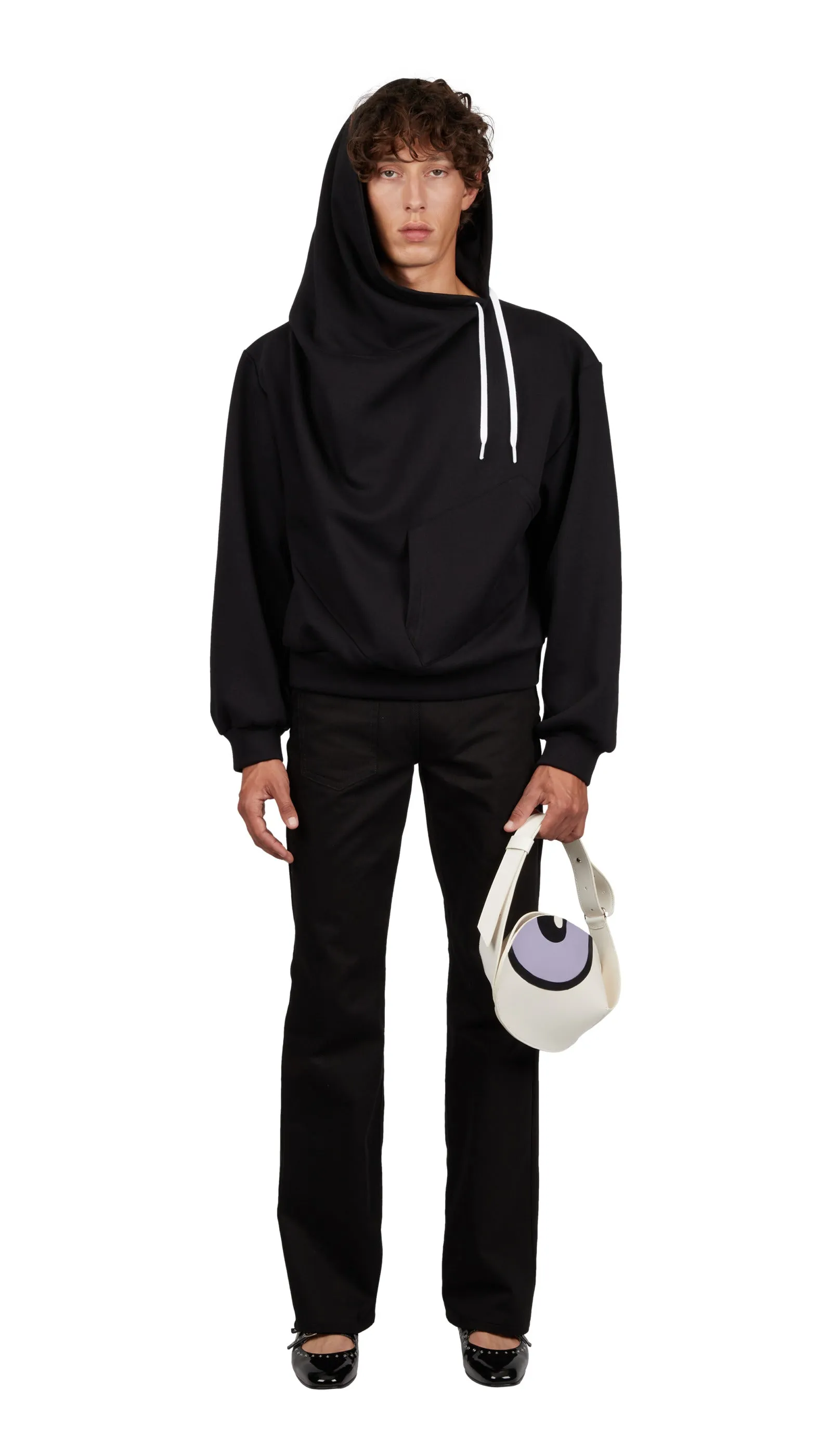 WARP BLACK HOODIE / PRE-ORDER