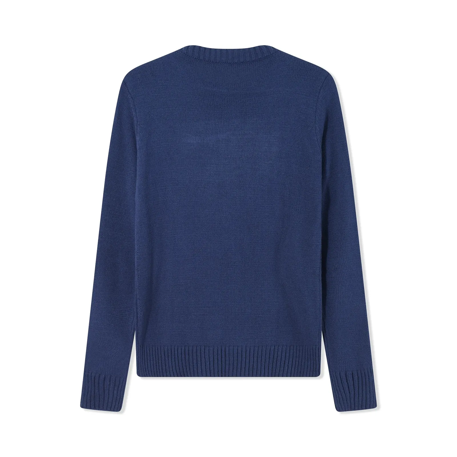 Women - Knitted Jumper - American Flag Design - Cozy Casual Sweater